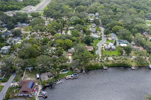 7424 Grand Blvd, New Port Richey, FL 34652 - aerial overview of property's location with a large body of water and nearby suburban area