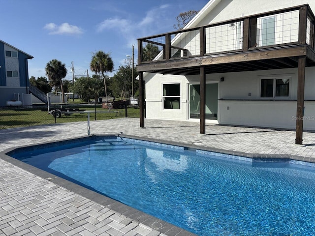 4104 Pine Dale Ct, Hernando Beach, FL 34607 - outdoor pool featuring a patio