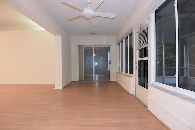 14112 Whitecap Ave, Hudson, FL 34667 - hall featuring light wood-style floors