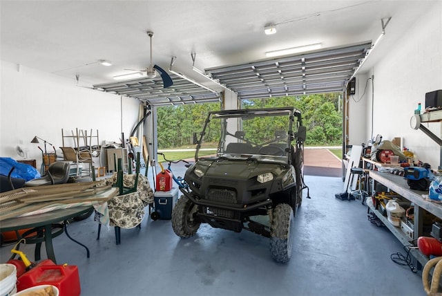 13444 English Parrot Rd, Brooksville, FL 34614 - view of garage