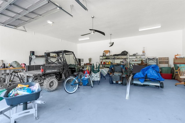 13444 English Parrot Rd, Brooksville, FL 34614 - view of garage