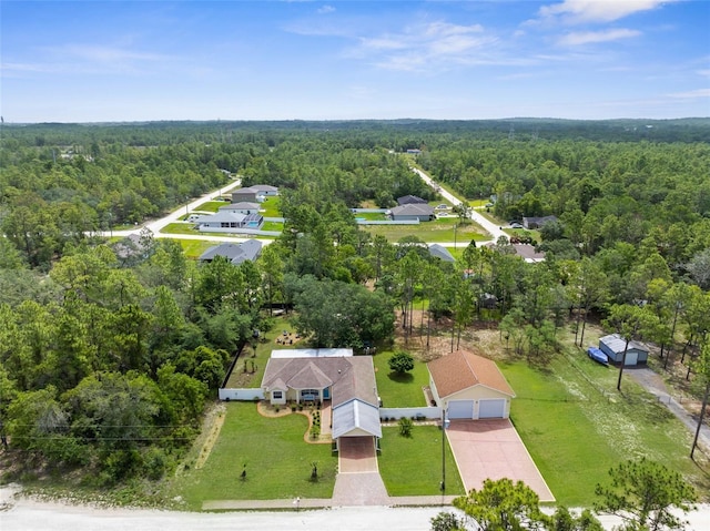13444 English Parrot Rd, Brooksville, FL 34614 - aerial view of a forest