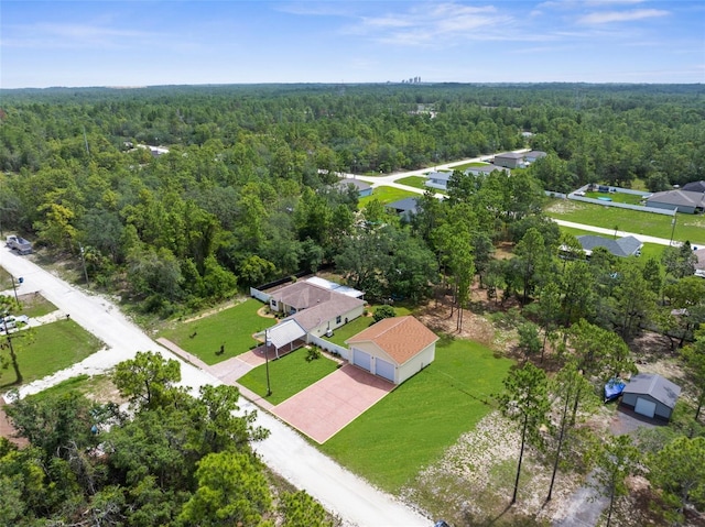 13444 English Parrot Rd, Brooksville, FL 34614 - aerial view of a forest