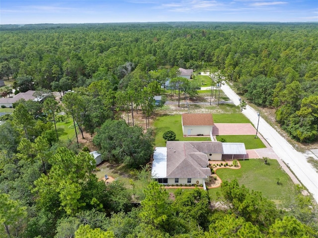 13444 English Parrot Rd, Brooksville, FL 34614 - bird's eye view of a forest
