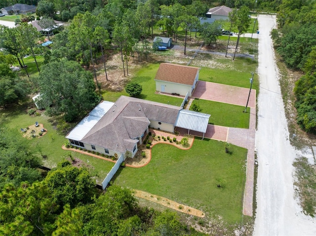 13444 English Parrot Rd, Brooksville, FL 34614 - view from above of property