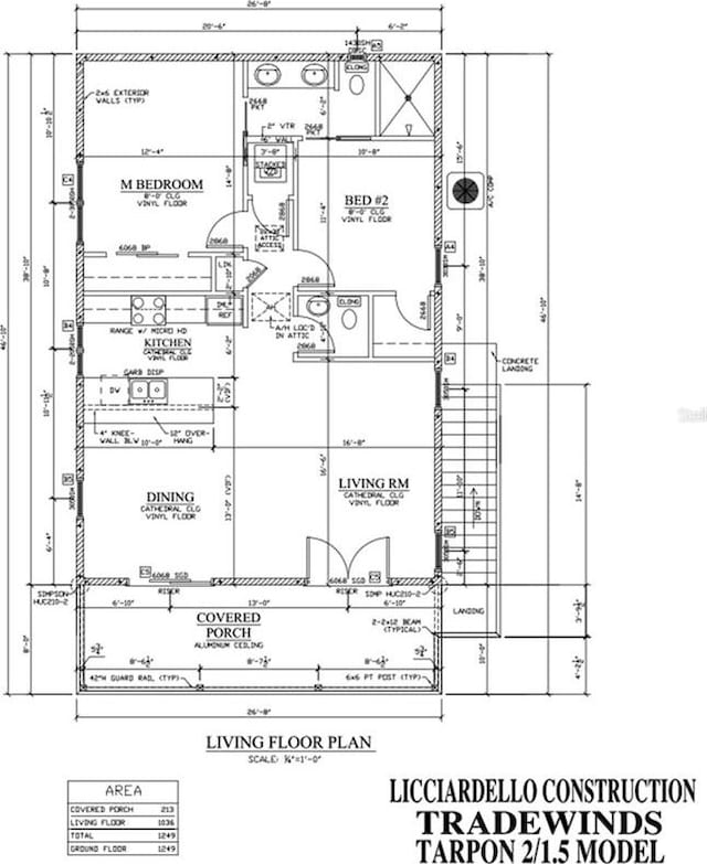 10234 W Middlburg Loop Unit 152, Homosassa, FL 34448 - home floor plan