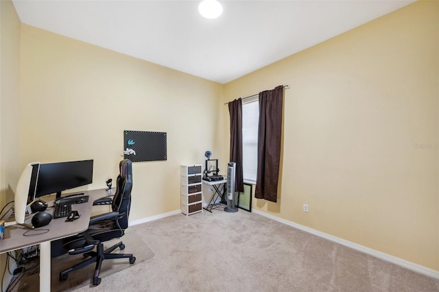 11726 Belle Haven Dr, New Port Richey, FL 34654 - carpeted office space with baseboards