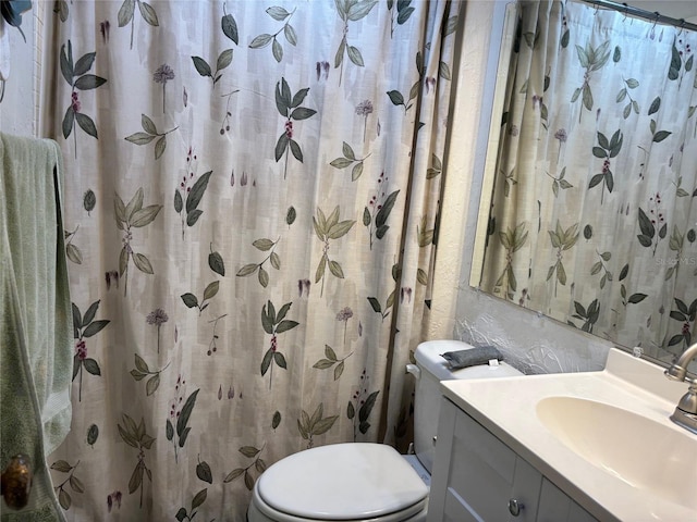 1243 S Martin Luther King Jr Ave Unit C505, Clearwater, FL 33756 - full bath featuring toilet, vanity, and a shower with curtain
