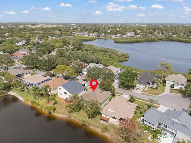1010 Teal Pointe, Tarpon Springs, FL 34689 - view of property location featuring a large body of water and nearby suburban area