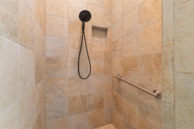 1010 Teal Pointe, Tarpon Springs, FL 34689 - bathroom featuring tiled shower