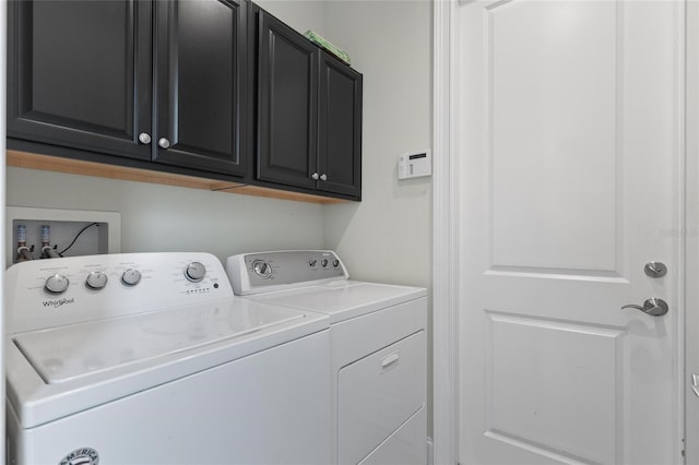 1010 Teal Pointe, Tarpon Springs, FL 34689 - laundry area featuring washer and dryer and cabinet space
