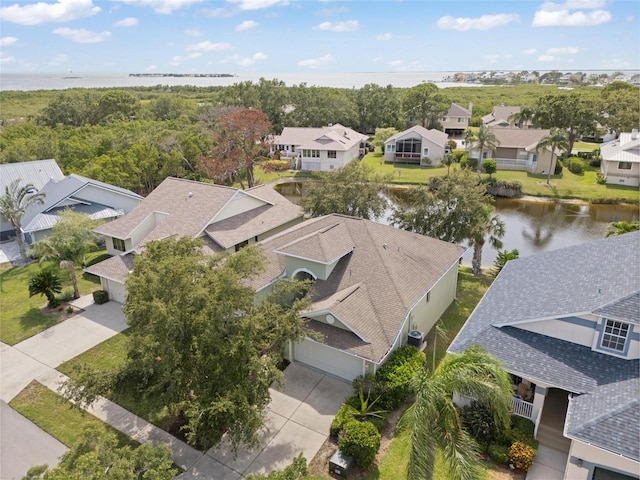 1010 Teal Pointe, Tarpon Springs, FL 34689 - aerial view of residential area with a nearby body of water