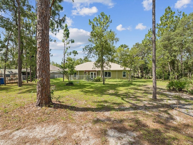 12229 Barnevelde Rd, Weeki Wachee, FL 34614 - view of grassy yard