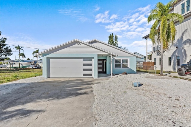 13821 Judy Ave, Hudson, FL 34667 - view of front of house with driveway and a garage