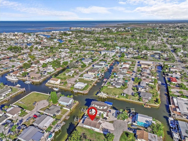 13821 Judy Ave, Hudson, FL 34667 - view of property location with a large body of water and nearby suburban area