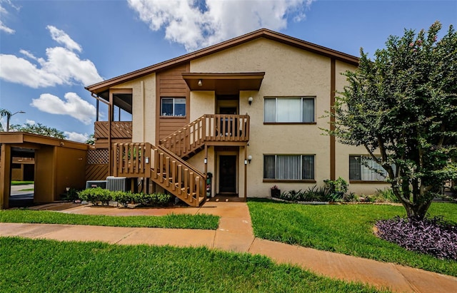 3841 Lanyard Ct Unit B, New Port Richey, FL 34652 - view of property with stairs