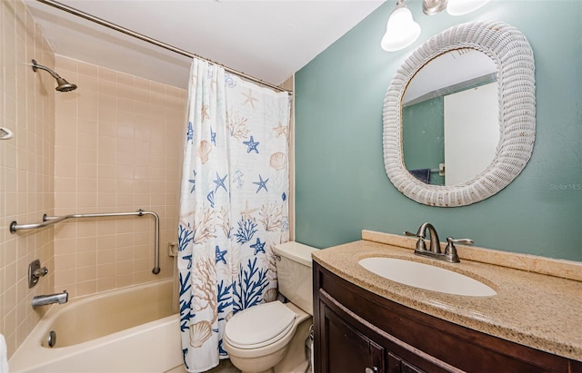 3841 Lanyard Ct Unit B, New Port Richey, FL 34652 - bathroom with shower / bathtub combination with curtain and vanity