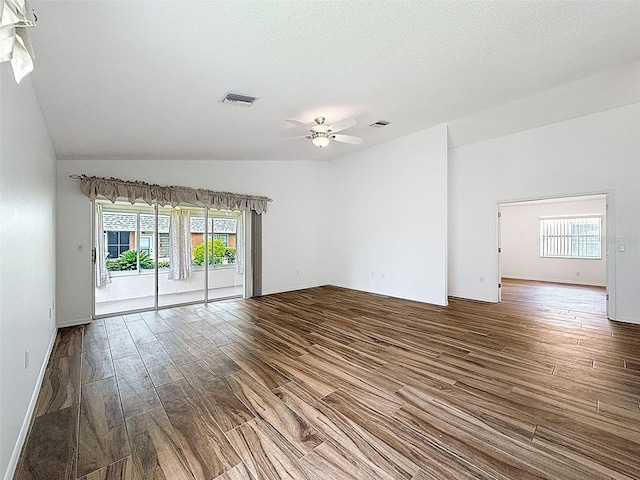 3317 Abigail Ct, New Port Richey, FL 34655 - spare room featuring wood finished floors and ceiling fan