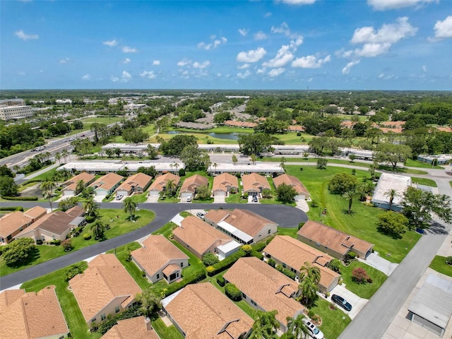 3317 Abigail Ct, New Port Richey, FL 34655 - aerial perspective of suburban area featuring a nearby body of water