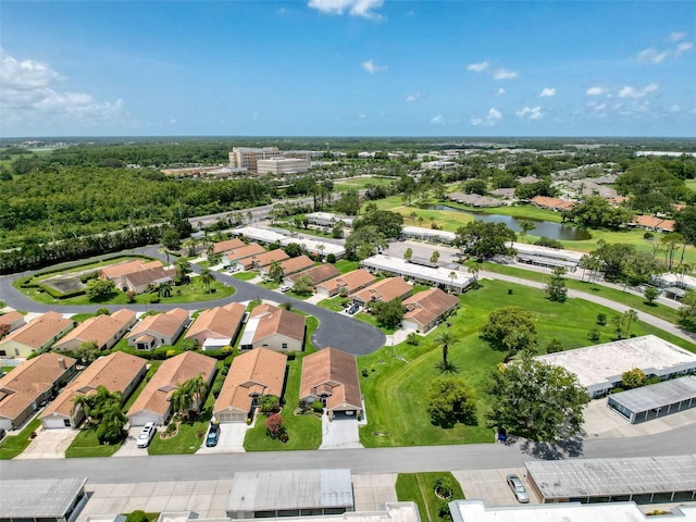 3317 Abigail Ct, New Port Richey, FL 34655 - aerial view of residential area featuring a large body of water