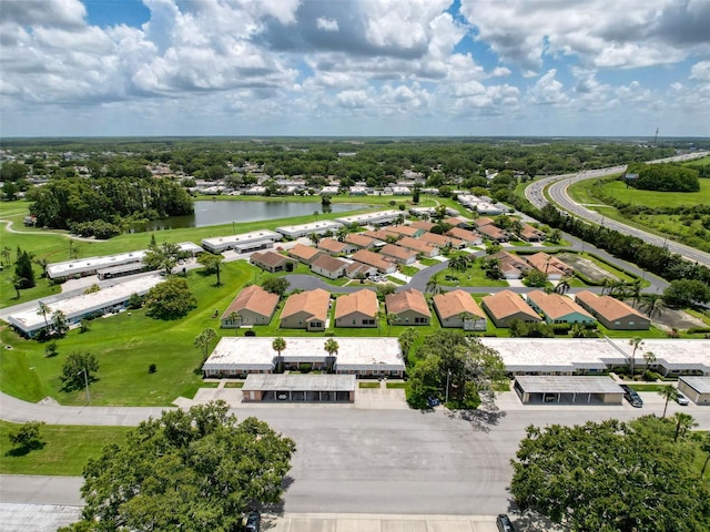 3317 Abigail Ct, New Port Richey, FL 34655 - aerial view of residential area featuring a nearby body of water