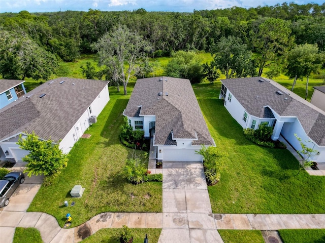 4082 Watson Dr, New Port Richey, FL 34655 - aerial view of property and surrounding area featuring a forest