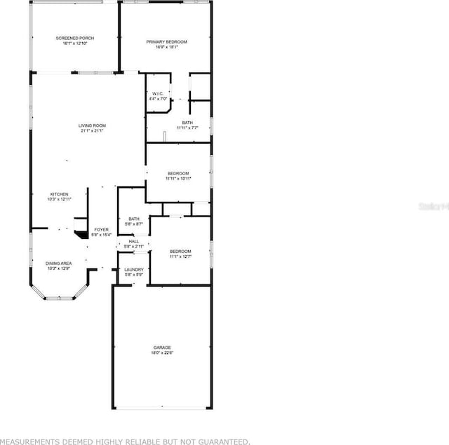 4082 Watson Dr, New Port Richey, FL 34655 - floor plan / room layout
