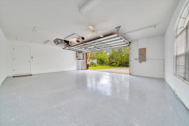 9130 Madrid Rd, Weeki Wachee, FL 34613 - garage featuring electric panel