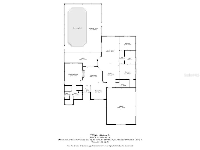 9130 Madrid Rd, Weeki Wachee, FL 34613 - view of floor plan / room layout