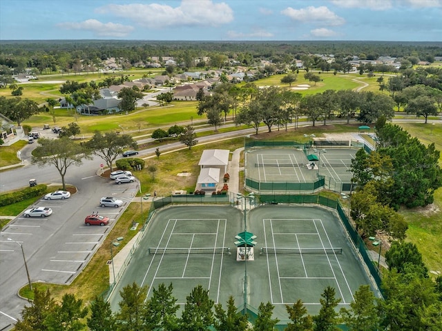 11144 Brambleleaf Way, Hudson, FL 34667 - aerial view of residential area featuring a golf club