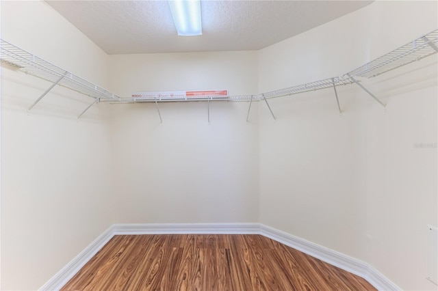 13772 Dunwoody Dr, Spring Hill, FL 34609 - spacious closet featuring wood finished floors