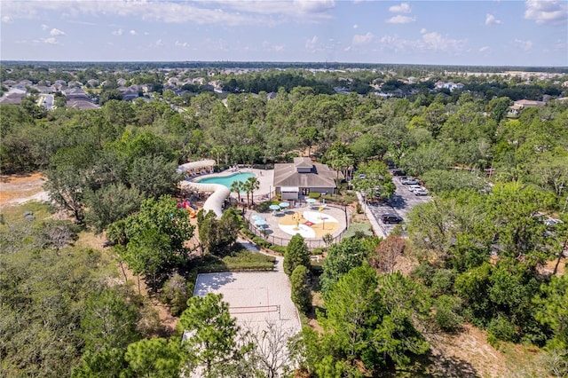 13772 Dunwoody Dr, Spring Hill, FL 34609 - drone / aerial view of a pool