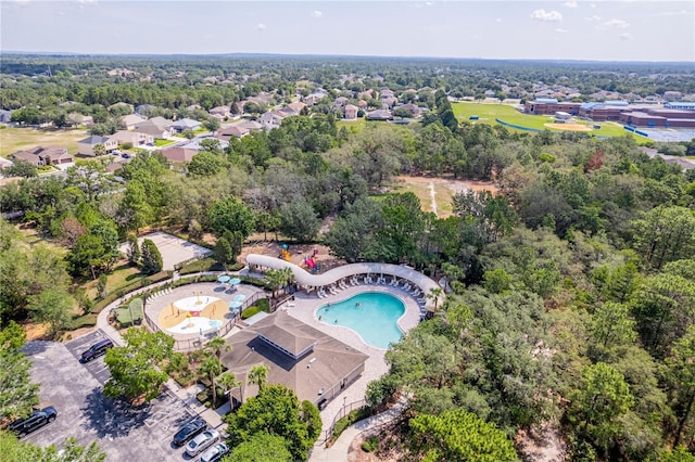 13772 Dunwoody Dr, Spring Hill, FL 34609 - aerial view of a pool