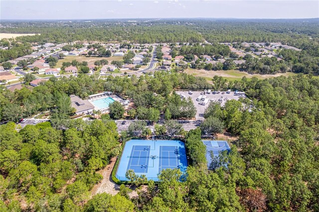 13772 Dunwoody Dr, Spring Hill, FL 34609 - aerial view of a forest and a pool