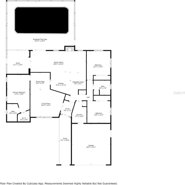 1376 Fayetteville Dr, Spring Hill, FL 34609 - view of property floor plan