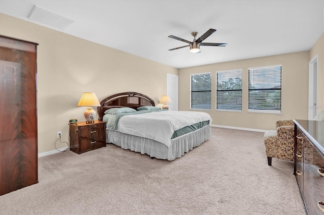 19326 Long Lake Ranch Blvd, Lutz, FL 33558 - bedroom featuring carpet flooring and a ceiling fan