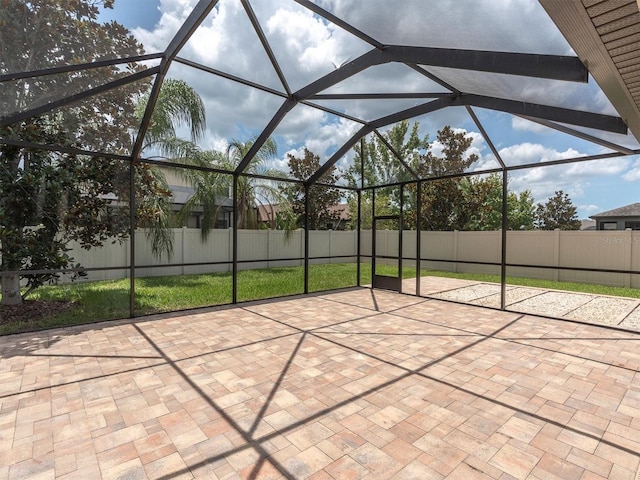19326 Long Lake Ranch Blvd, Lutz, FL 33558 - view of patio featuring a lanai