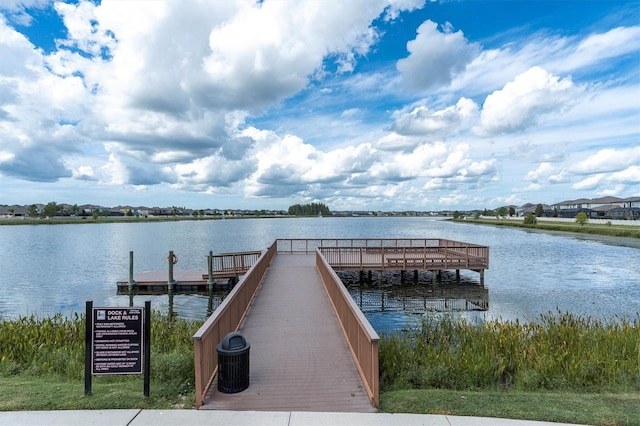 19326 Long Lake Ranch Blvd, Lutz, FL 33558 - dock with a water view