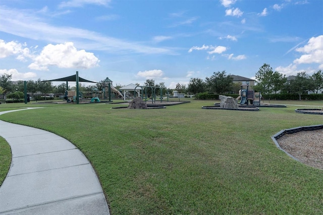 19326 Long Lake Ranch Blvd, Lutz, FL 33558 - view of home's community featuring a yard