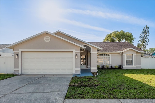 4752 Weasel Dr, New Port Richey, FL 34653 - single story home with stucco siding, concrete driveway, and an attached garage