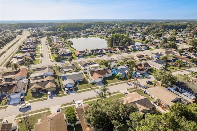 4752 Weasel Dr, New Port Richey, FL 34653 - aerial view of property and surrounding area with nearby suburban area and a nearby body of water