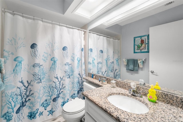 2342 Countryside Dr, Spring Hill, FL 34606 - bathroom with vanity and toilet