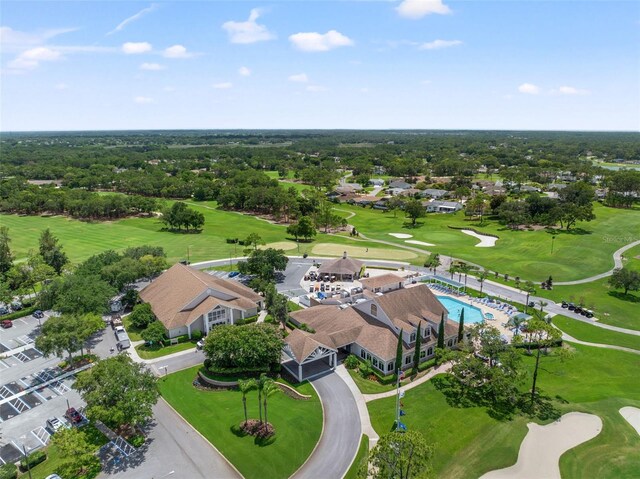 2342 Countryside Dr, Spring Hill, FL 34606 - drone / aerial view of a golf club and a pool