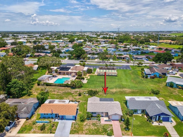 4567 Great Lakes Dr S, Clearwater, FL 33762 - aerial view of residential area with a pool