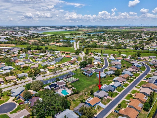 4567 Great Lakes Dr S, Clearwater, FL 33762 - view of property location featuring a large body of water and nearby suburban area