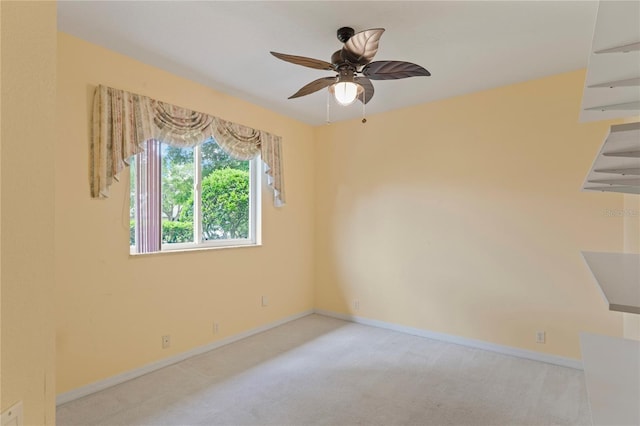 4351 Mallard Lake Dr, Spring Hill, FL 34609 - unfurnished room with carpet flooring and ceiling fan