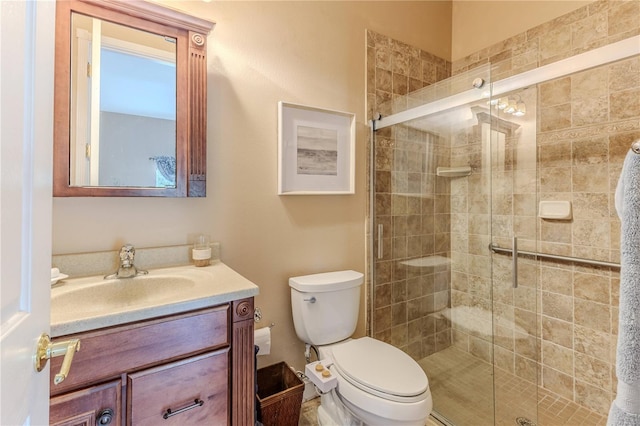 11510 Lakeview Dr, New Port Richey, FL 34654 - full bath with vanity and a shower stall