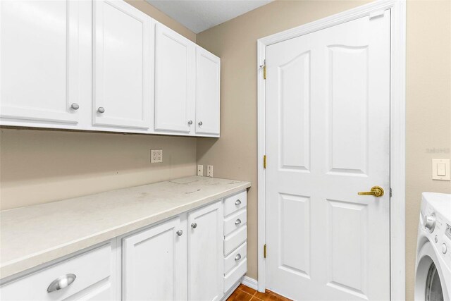 18736 Bent Pine Dr, Hudson, FL 34667 - laundry area with washer / clothes dryer and cabinet space