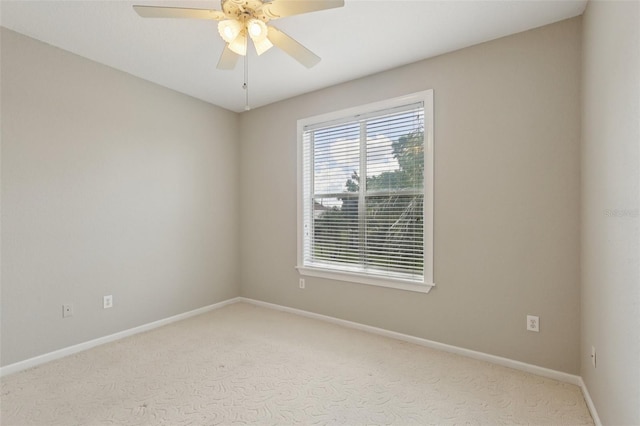 4052 Marine Pkwy, New Port Richey, FL 34652 - empty room with carpet and a ceiling fan