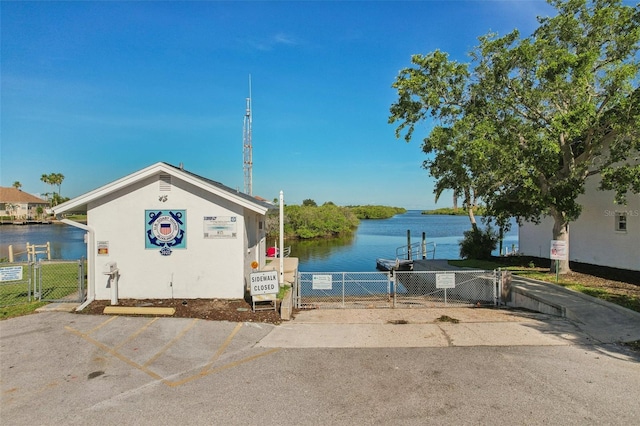 4052 Marine Pkwy, New Port Richey, FL 34652 - water view with a gate